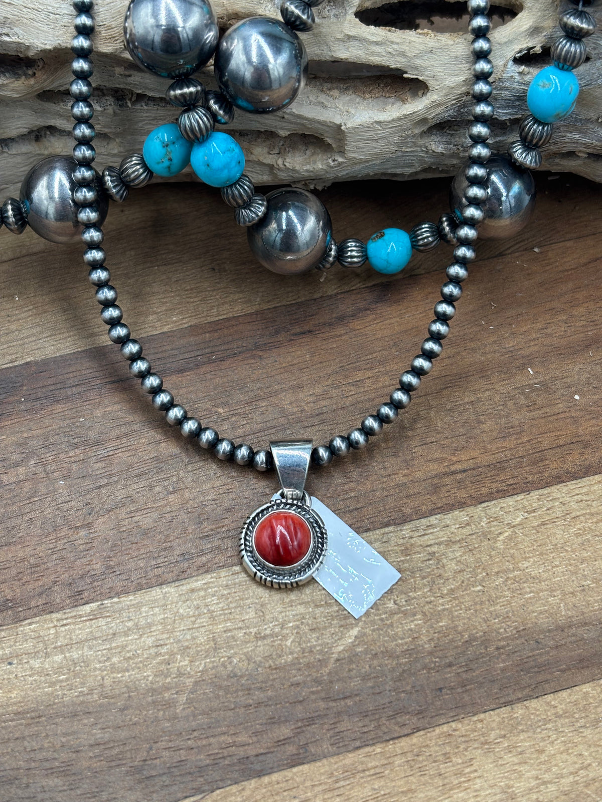Red Spiny #930-18 Pendant