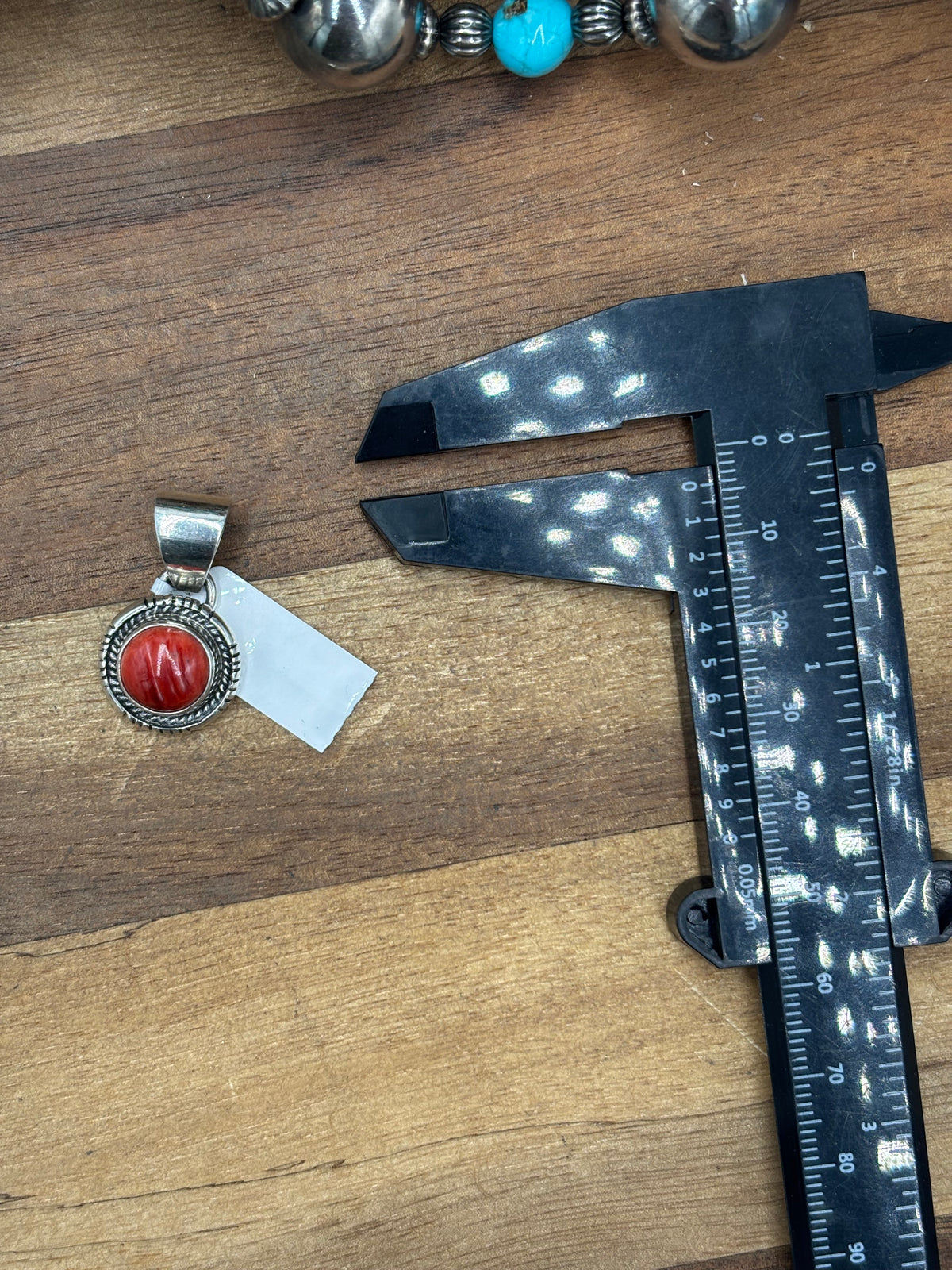 Red Spiny #930-18 Pendant