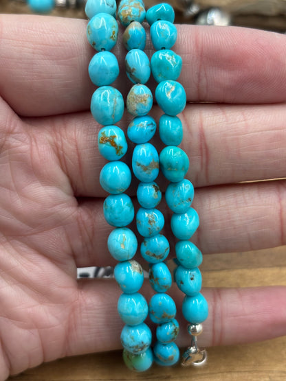 Sonoran Gold #926-15 Turquoise Nugget Bracelet