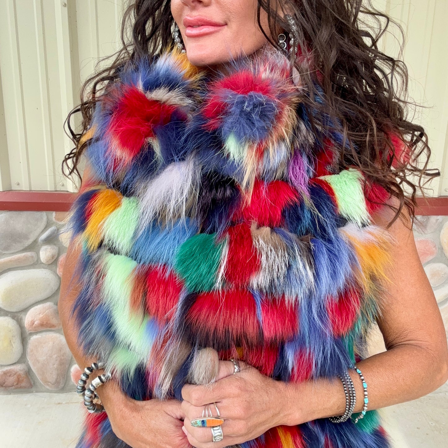 Cowgirl Kaleidoscope Vest