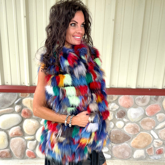 Cowgirl Kaleidoscope Vest