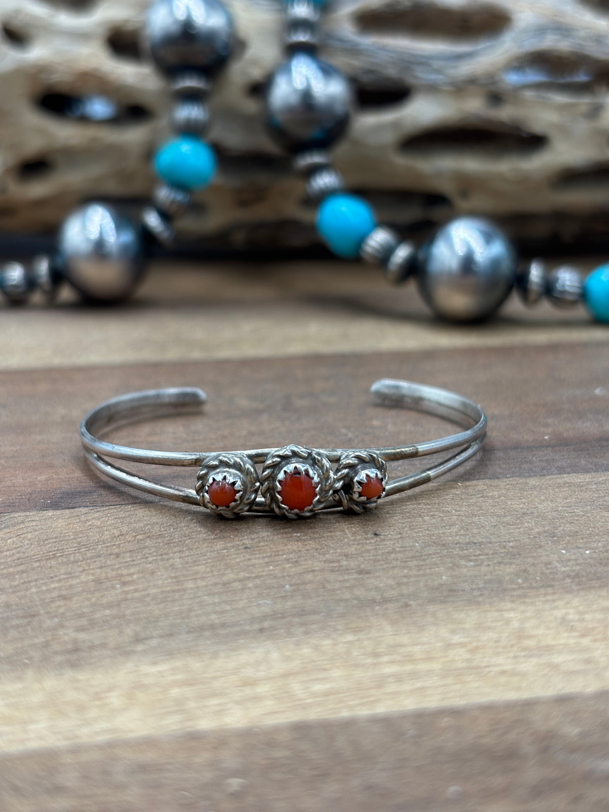 Red Coral #101-1 Child Cuff