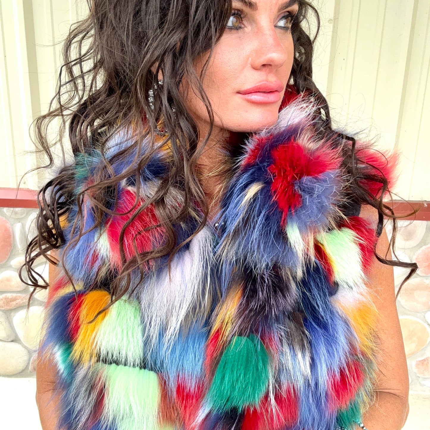 Cowgirl Kaleidoscope Vest