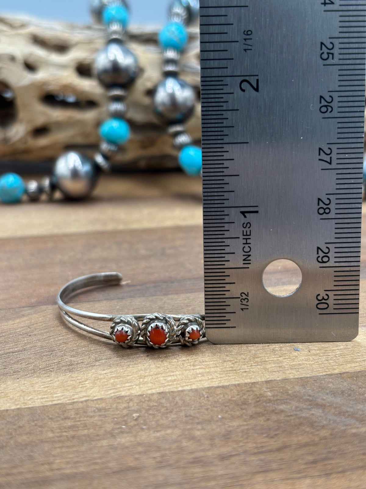 Red Coral #101-1 Child Cuff