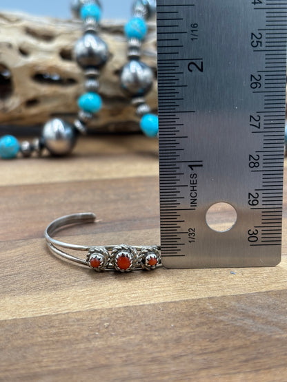 Red Coral #101-1 Child Cuff