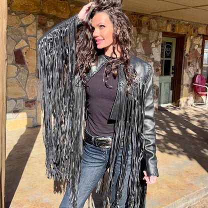 Rowdy Outlaw Fringe Duster