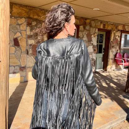 Rowdy Outlaw Fringe Duster