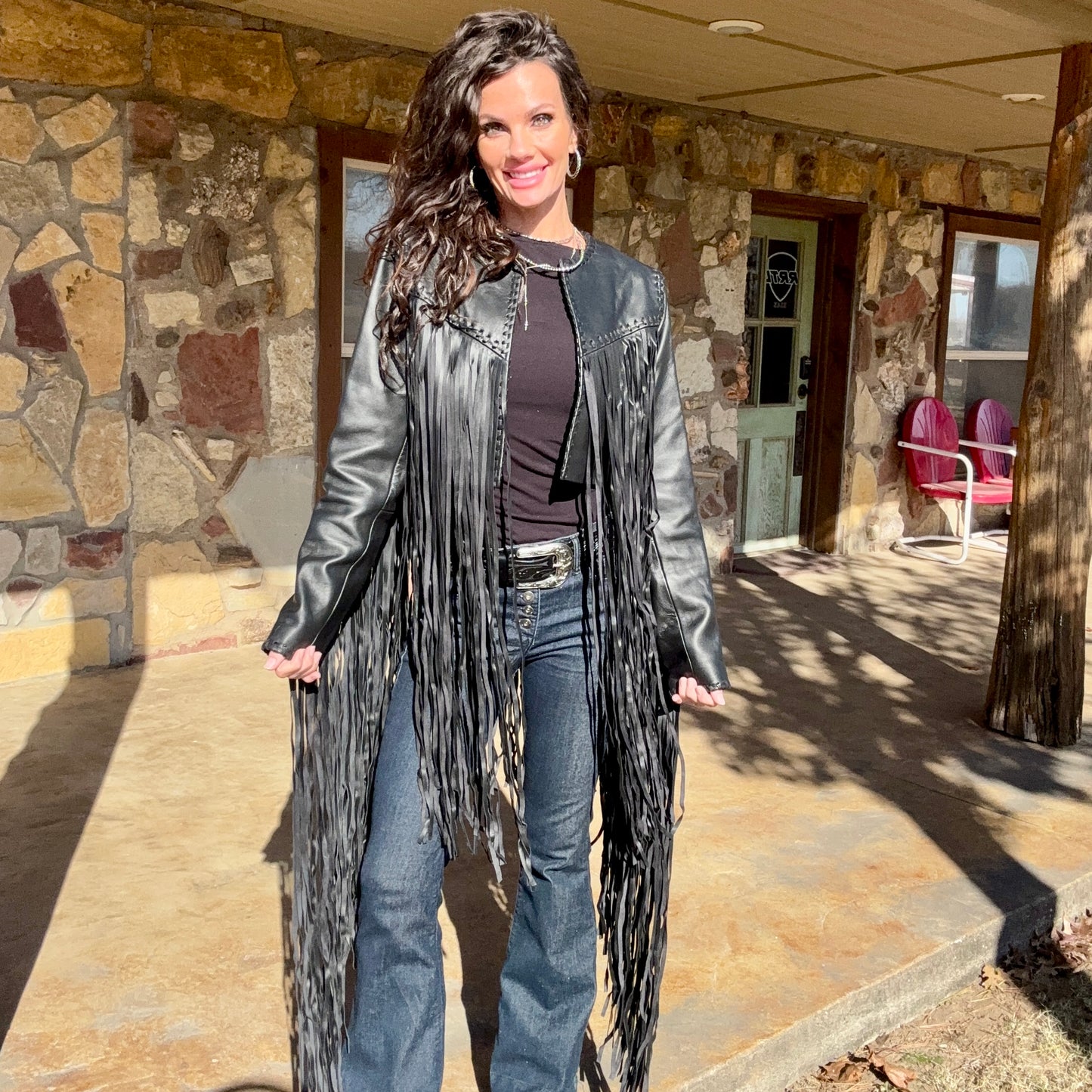 Rowdy Outlaw Fringe Duster