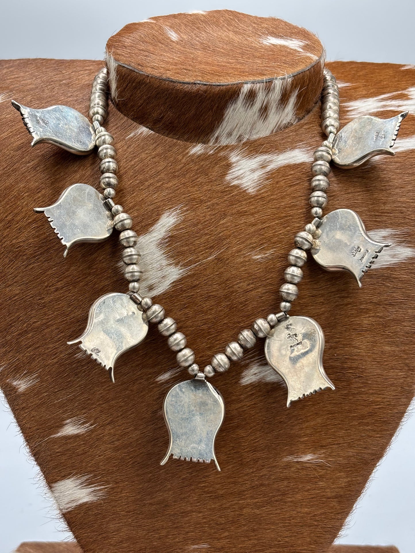 Pink Coral #101-9 Statement Necklace Set by S Ray