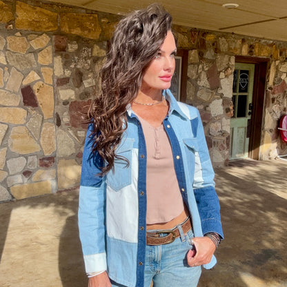 Range Rider Pearl Snap Shirt Jacket