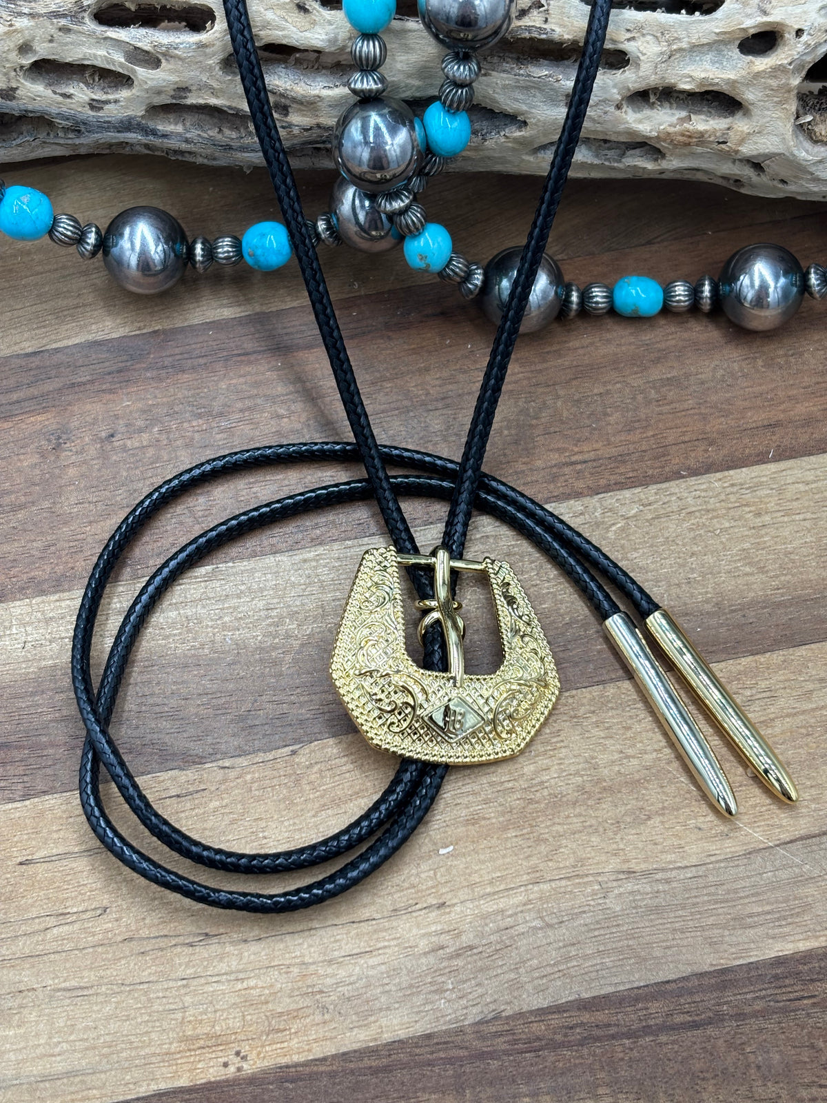 Gold Mini - Bolo Betty Necklace by Hillbetty