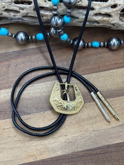 Gold Mini - Bolo Betty Necklace by Hillbetty