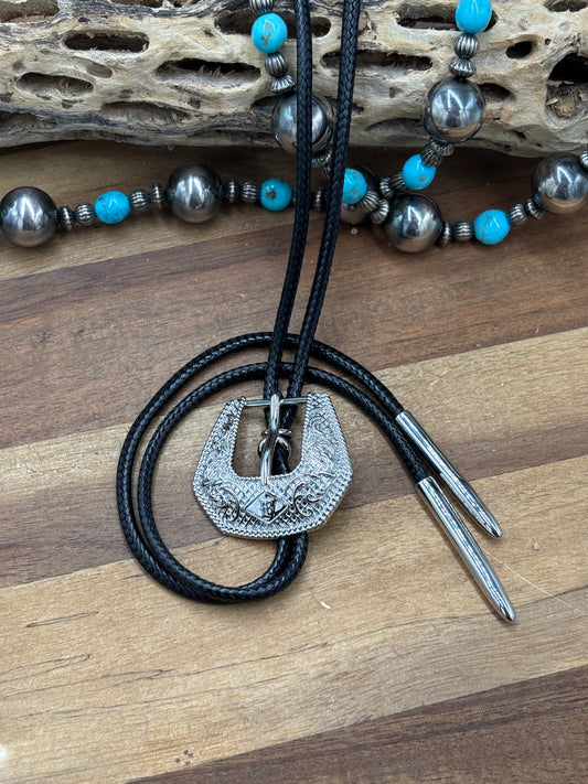 Silver Mini - Bolo Betty Necklace by Hillbetty