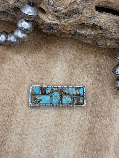 Money Clip/Brim Clip #3 by Brandon Etcitty, Navajo
