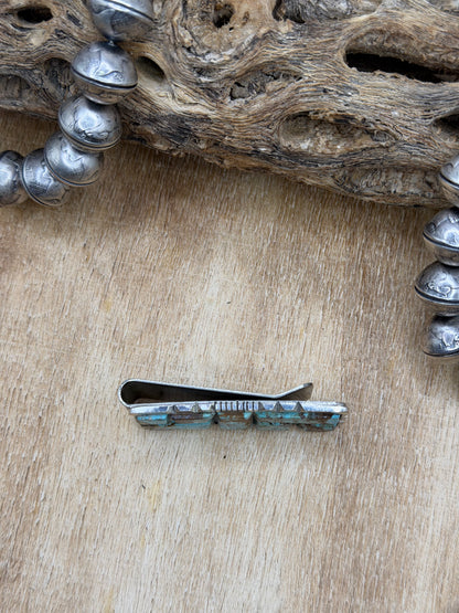 Money Clip/Brim Clip #3 by Brandon Etcitty, Navajo