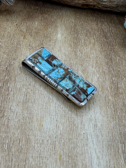 Money Clip/Brim Clip #3 by Brandon Etcitty, Navajo