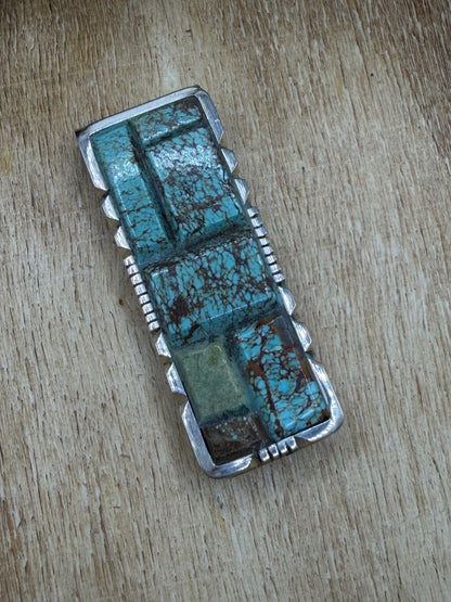 Money Clip/Brim Clip #1 by Brandon Etcitty, Navajo