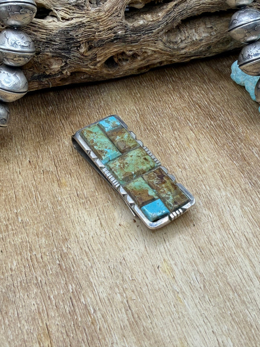 Money Clip/Brim Clip #2 by Brandon Etcitty, Navajo