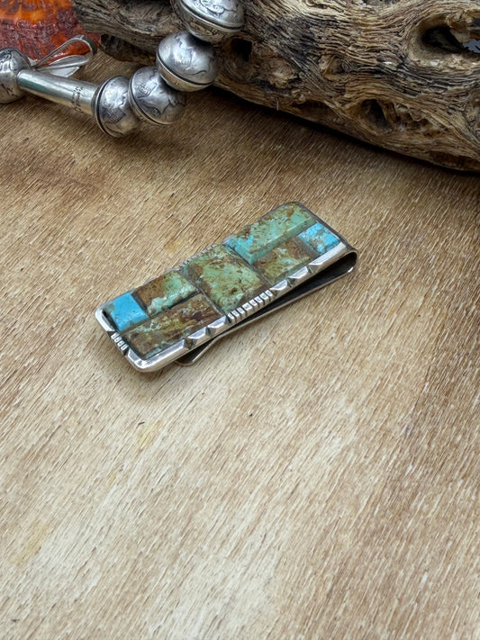 Money Clip/Brim Clip #2 by Brandon Etcitty, Navajo