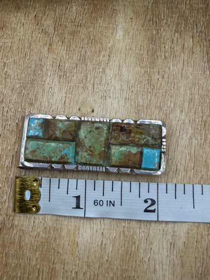 Money Clip/Brim Clip #2 by Brandon Etcitty, Navajo