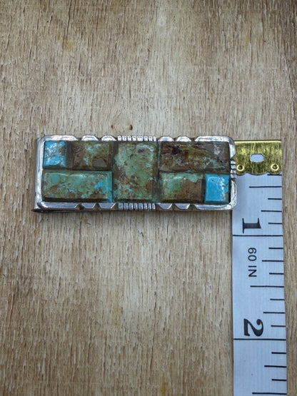 Money Clip/Brim Clip #2 by Brandon Etcitty, Navajo