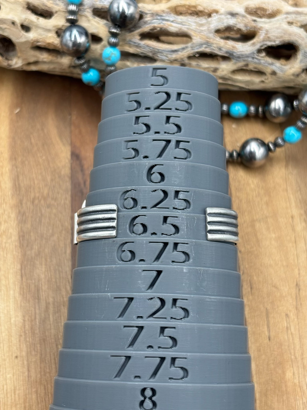 Sonoran Gold #1014-3 Cluster Cuff by Lyle Piaso, Navajo