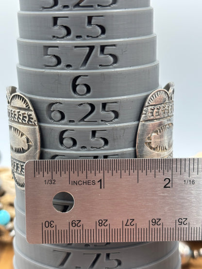 Sonoran Gold #1030-5 Turquoise Cuff by Robert Johnson, Navajo