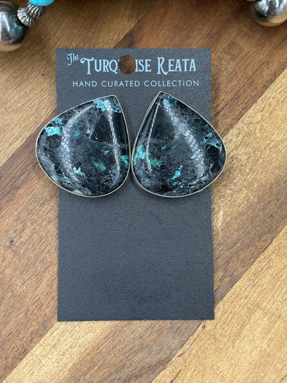 Blackjack #922-8 Turquoise Earrings