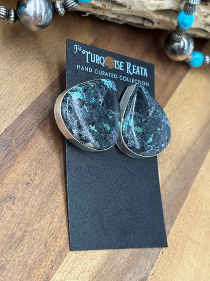 Blackjack #922-8 Turquoise Earrings