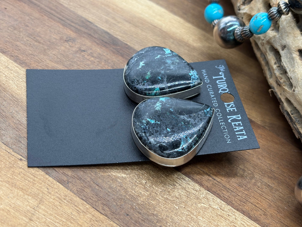 Blackjack #922-8 Turquoise Earrings