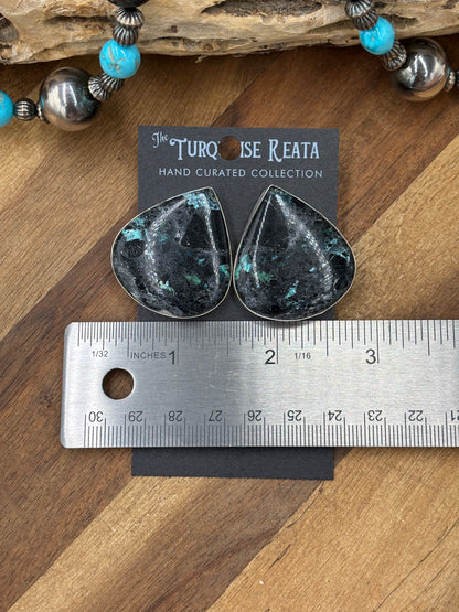 Blackjack #922-8 Turquoise Earrings