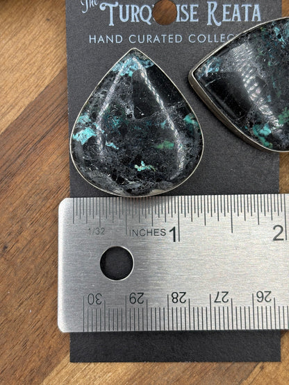 Blackjack #922-8 Turquoise Earrings