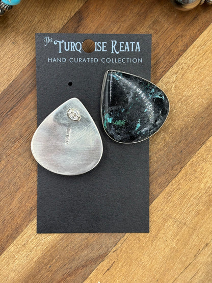 Blackjack #922-8 Turquoise Earrings