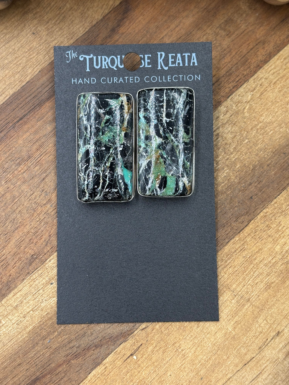Blackjack #922-9 Turquoise Earrings
