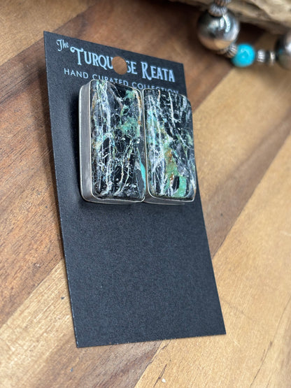Blackjack #922-9 Turquoise Earrings