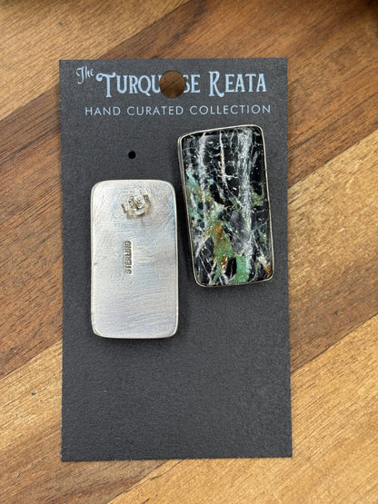 Blackjack #922-9 Turquoise Earrings
