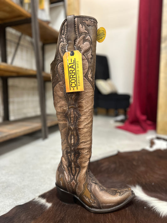 Corral Wonder Woman Brown Boots Size 6.5