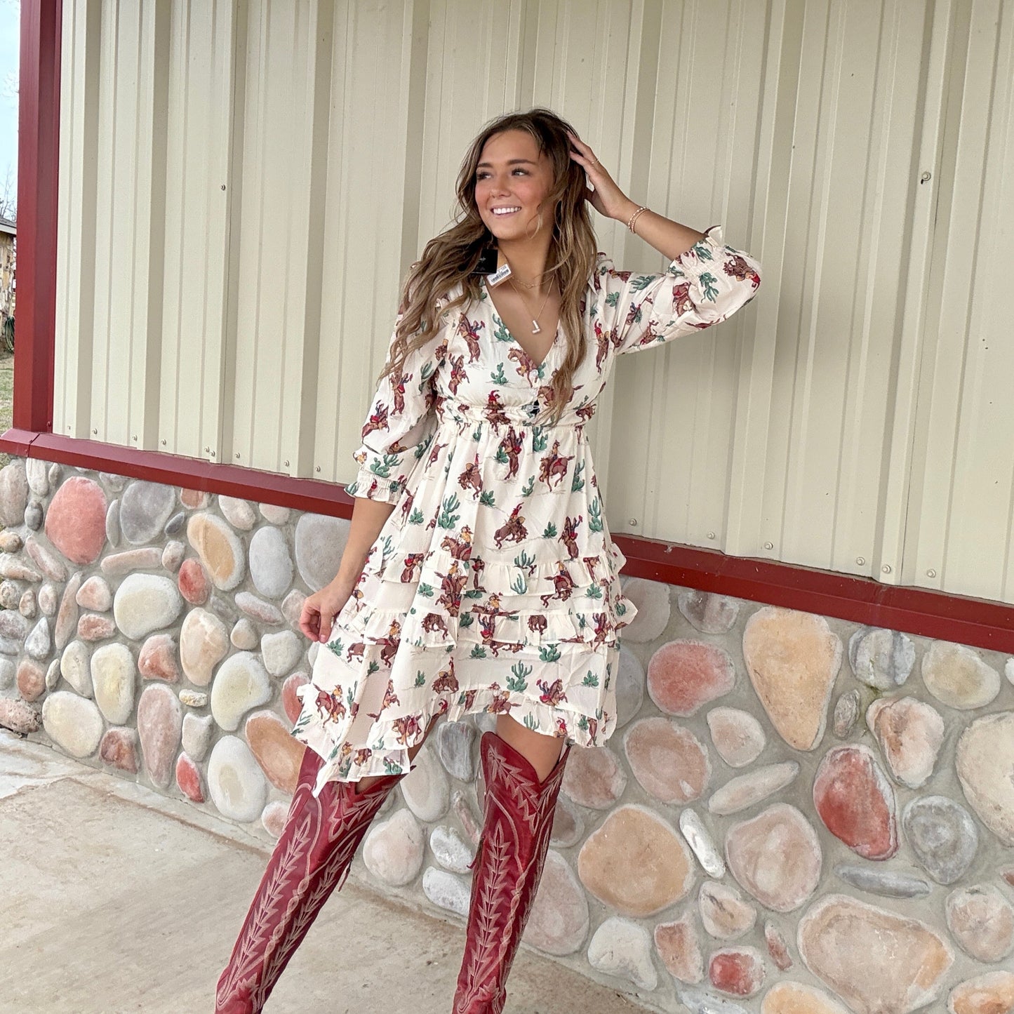 Yippee Ki-Yay Dress