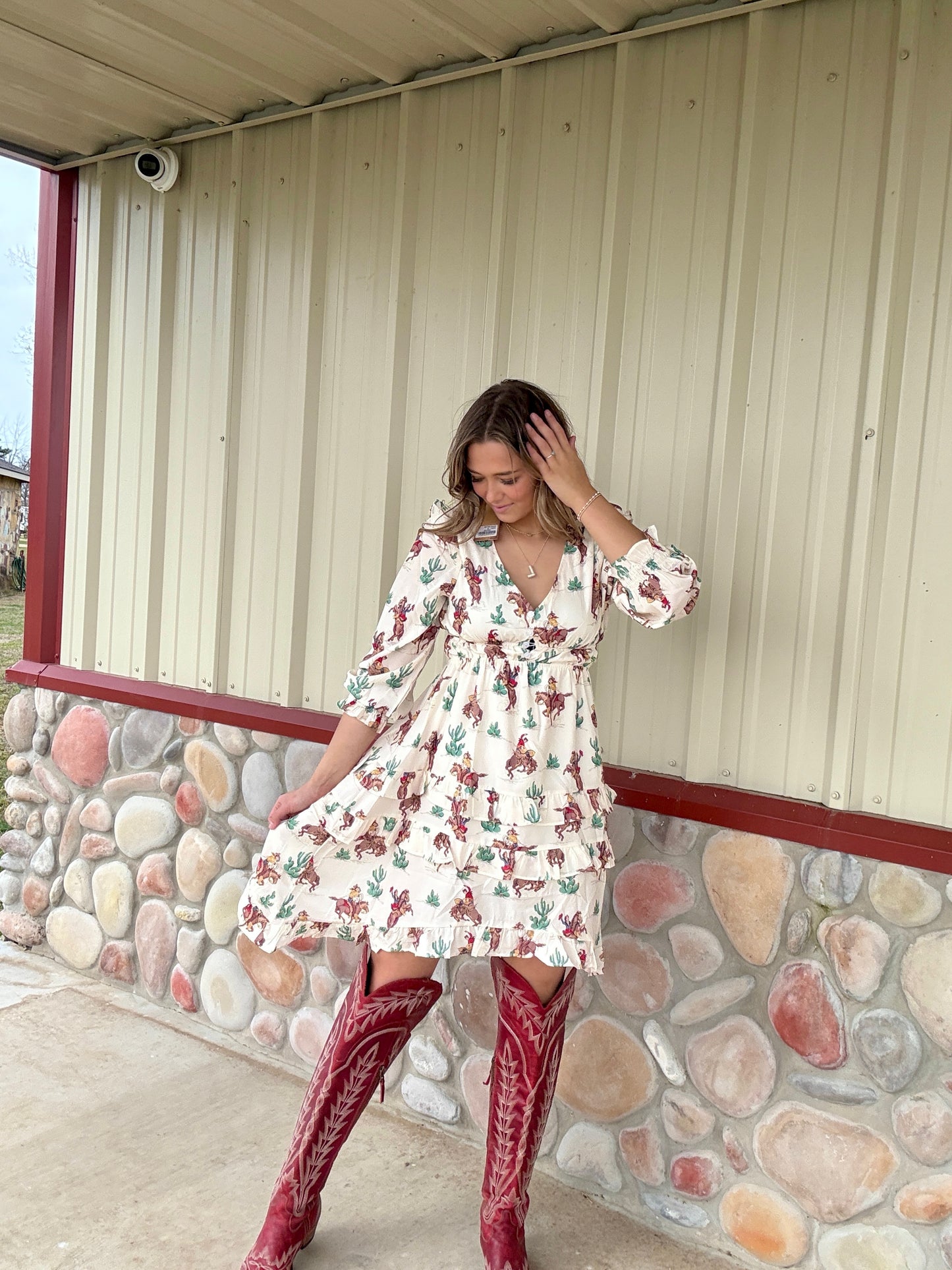 Yippee Ki-Yay Dress