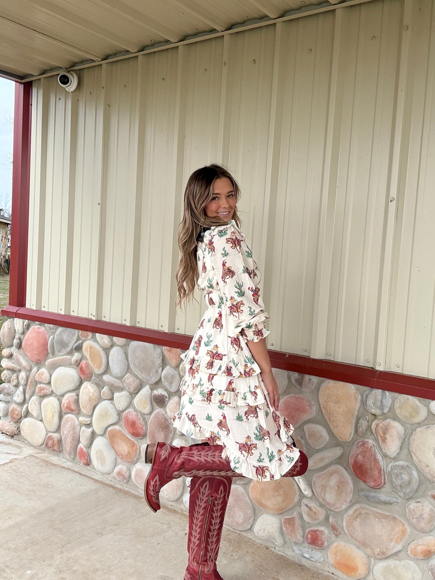 Yippee Ki-Yay Dress