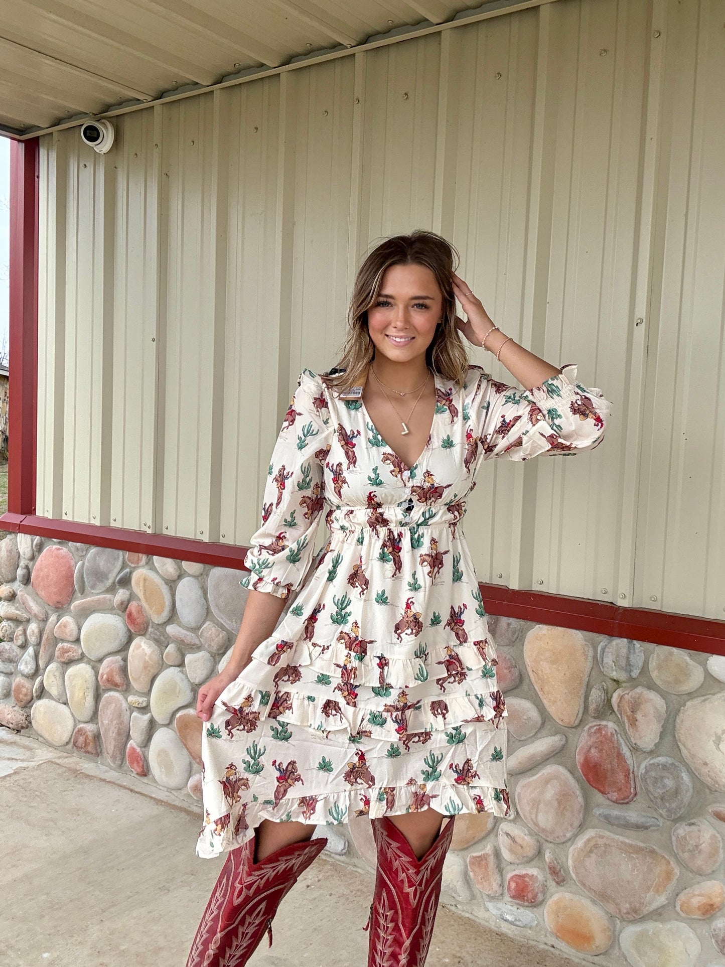 Yippee Ki-Yay Dress