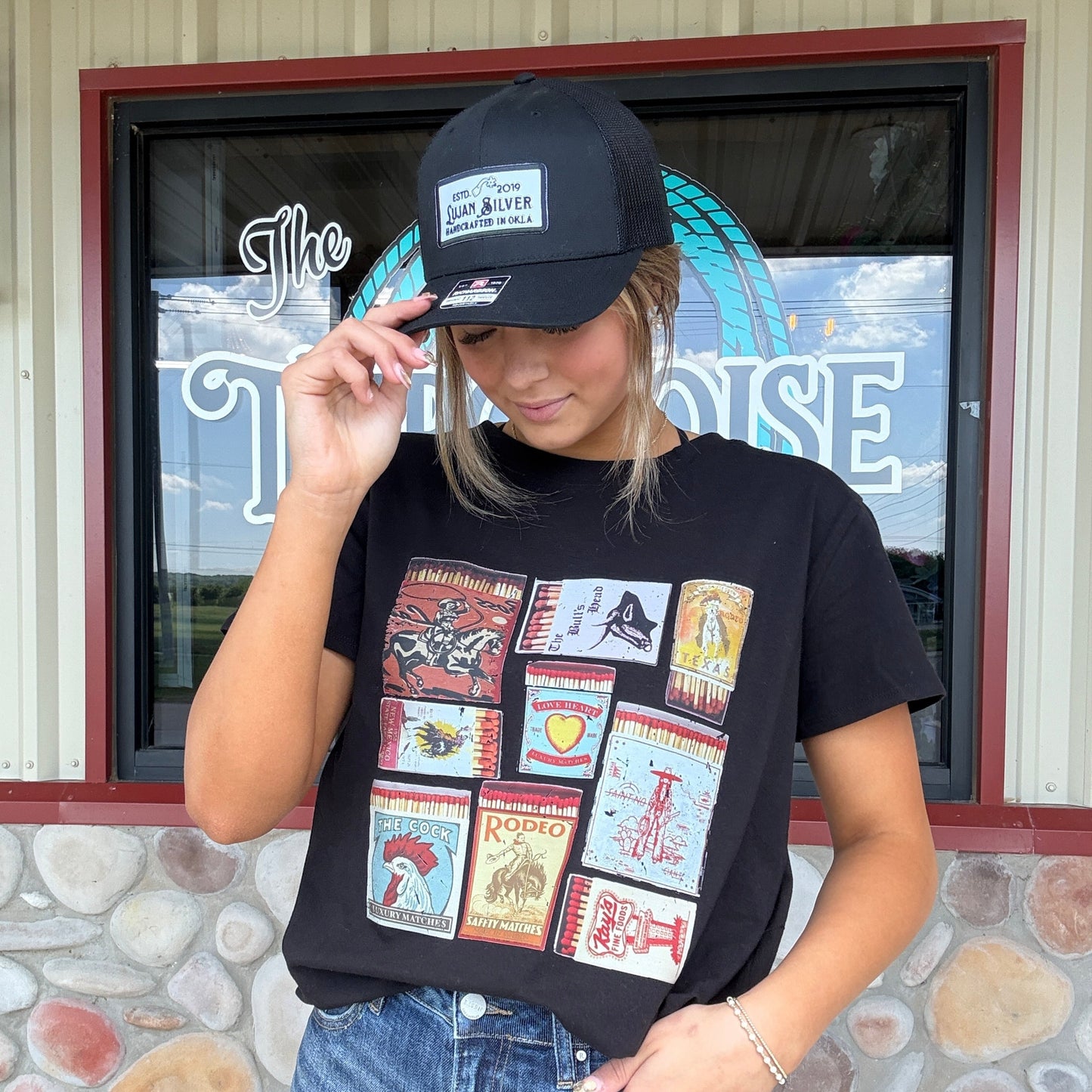 Rodeo Matchbook Graphic Tee Shirt