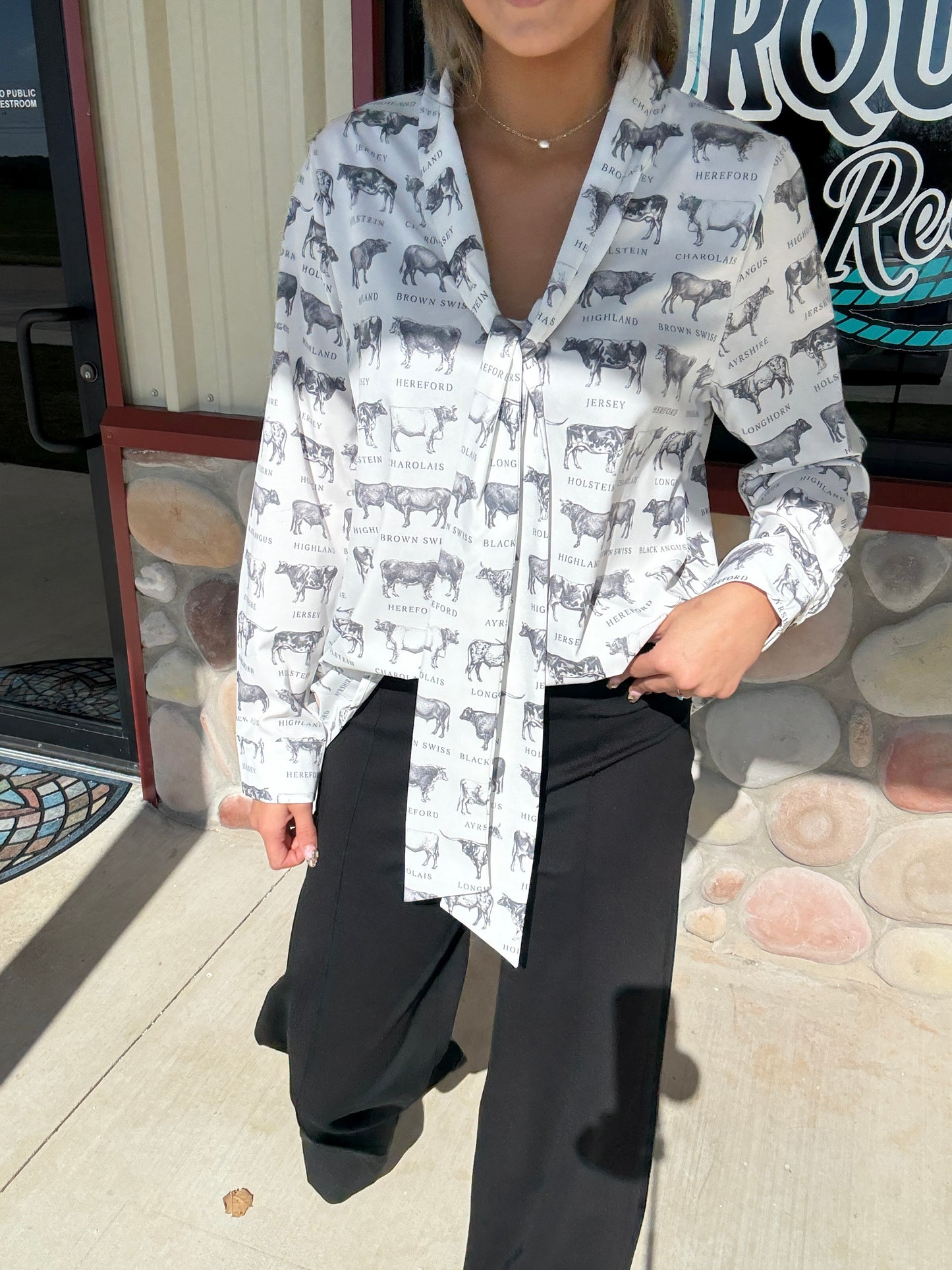 The Cattle Woman’s Club Blouse