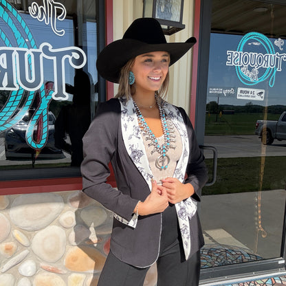 The Outlaw Contrast Blazer