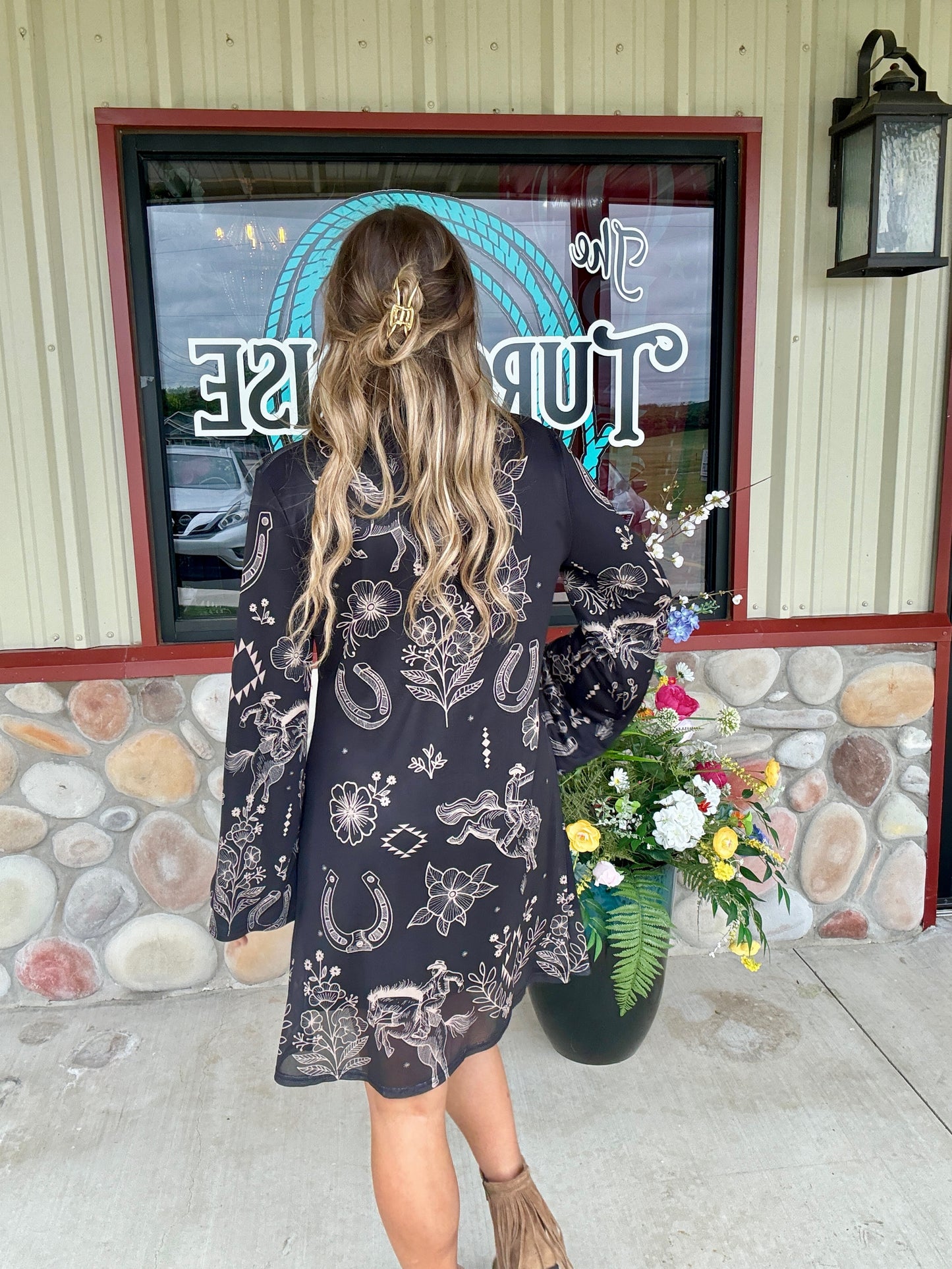 Cowgirl Spirit Swing Dress (Regular & Plus Size)