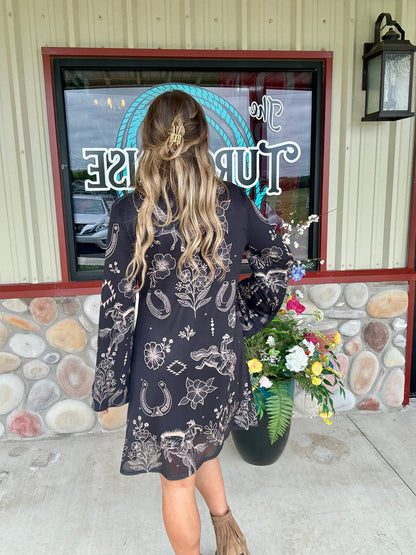 Cowgirl Spirit Swing Dress (Regular & Plus Size)
