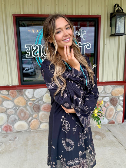 Cowgirl Spirit Swing Dress (Regular & Plus Size)