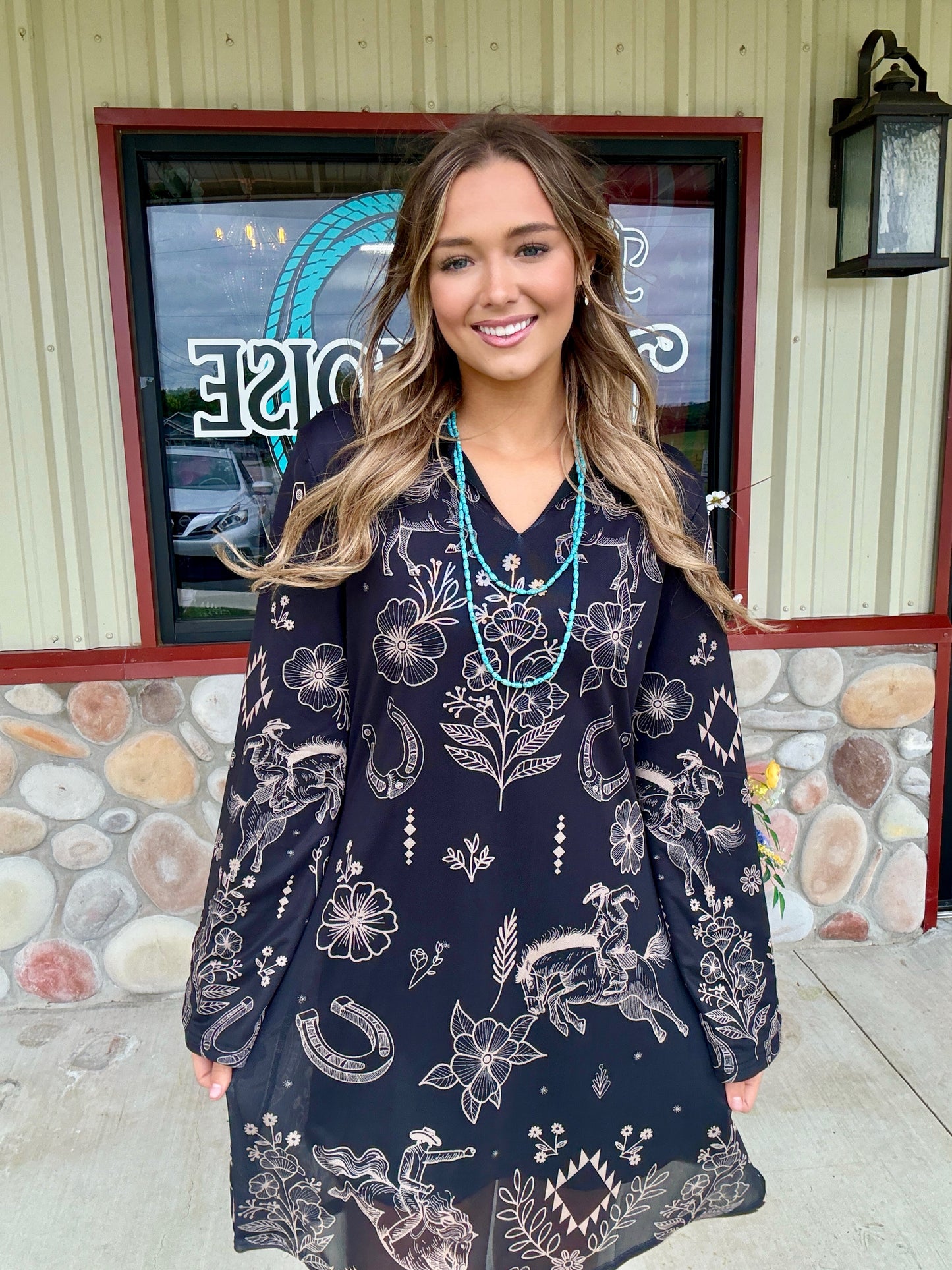Cowgirl Spirit Swing Dress (Regular & Plus Size)
