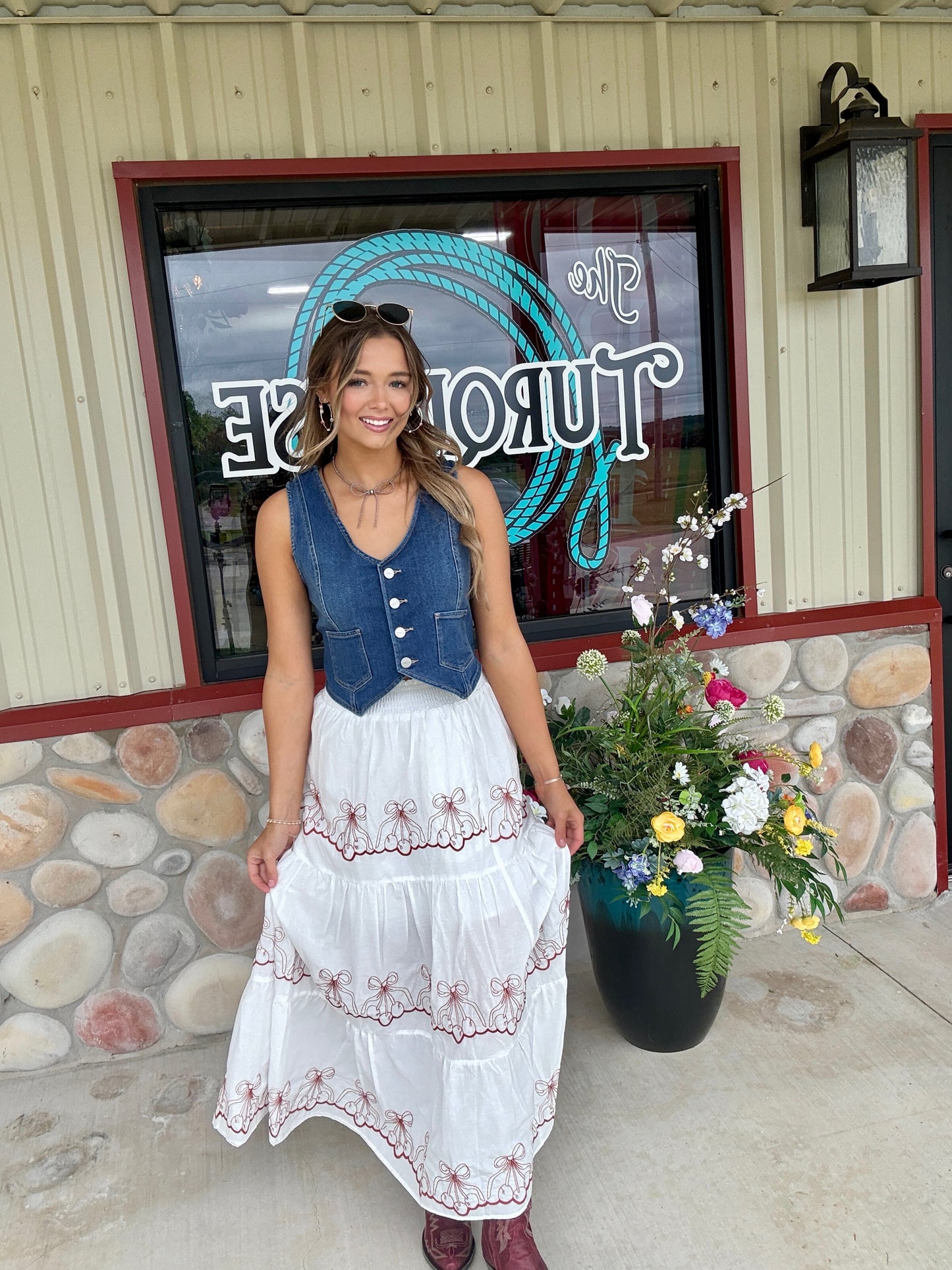 The Cherry Cordial Skirt
