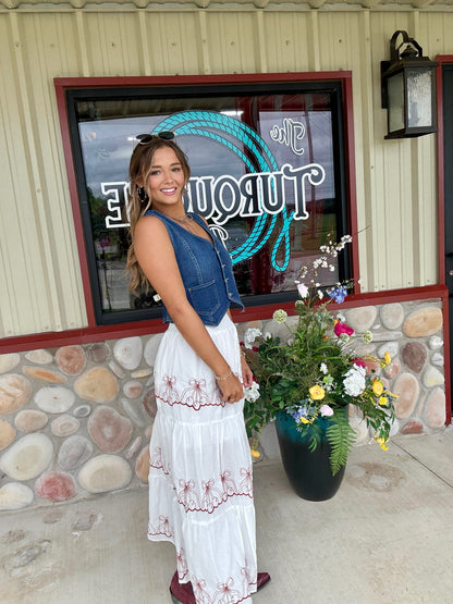 The Cherry Cordial Skirt
